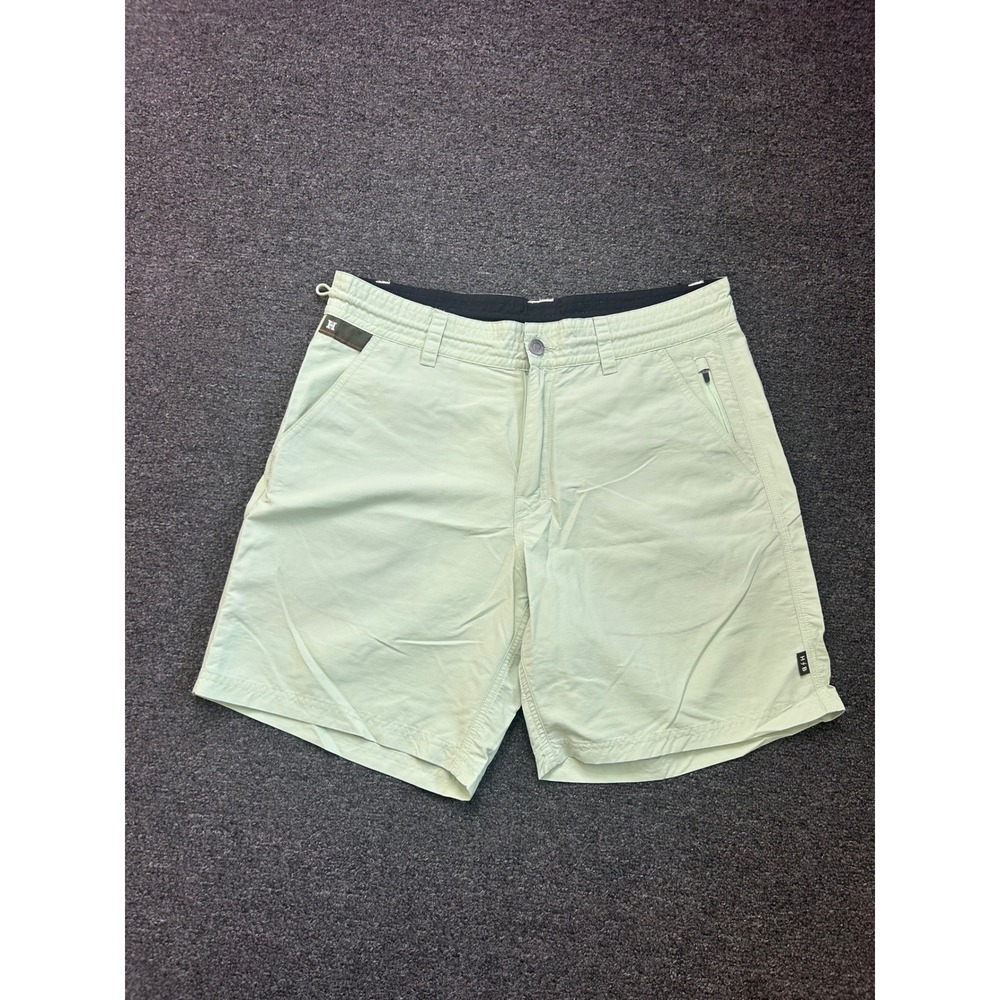 Howler‎ Bros Horizon Hybrid Shorts Green Mens 32 Ripstop Fishing Outdoor Swim
